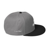 Alota Note$ ‘AN’ White Lettermark Snapback Otto Cap 125-978