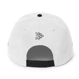 Alota Note$ ‘AN’ White Lettermark Snapback Otto Cap 125-978