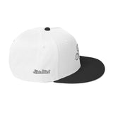 Alota Note$ ‘AN’ White Lettermark Snapback Otto Cap 125-978