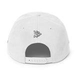 Alota Note$ ‘AN’ White Lettermark Snapback Otto Cap 125-978