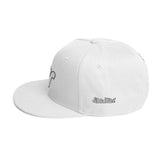 Alota Note$ ‘AN’ White Lettermark Snapback Otto Cap 125-978