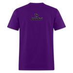 Alota Note$ Black Lettermark Unisex Classic T-Shirt - purple