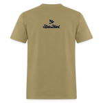 Alota Note$ Black Lettermark Unisex Classic T-Shirt - khaki