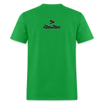 Alota Note$ Black Lettermark Unisex Classic T-Shirt - bright green