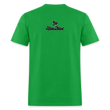 Alota Note$ Black Lettermark Unisex Classic T-Shirt - bright green