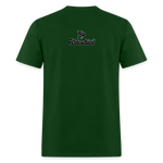 Alota Note$ Black Lettermark Unisex Classic T-Shirt - forest green