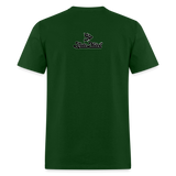 Alota Note$ Black Lettermark Unisex Classic T-Shirt - forest green