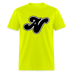 Alota Note$ Black Lettermark Unisex Classic T-Shirt - safety green