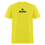 Alota Note$ Black Lettermark Unisex Classic T-Shirt - yellow