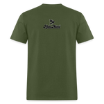 Alota Note$ Black Lettermark Unisex Classic T-Shirt - military green