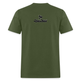 Alota Note$ Black Lettermark Unisex Classic T-Shirt - military green