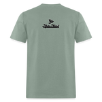 Alota Note$ Black Lettermark Unisex Classic T-Shirt - sage