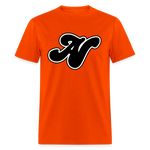 Alota Note$ Black Lettermark Unisex Classic T-Shirt - orange