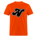 Alota Note$ Black Lettermark Unisex Classic T-Shirt - orange