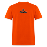 Alota Note$ Black Lettermark Unisex Classic T-Shirt - orange