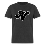 Alota Note$ Black Lettermark Unisex Classic T-Shirt - heather black