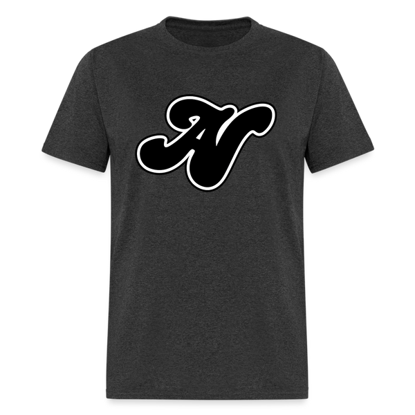 Alota Note$ Black Lettermark Unisex Classic T-Shirt - heather black