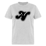 Alota Note$ Black Lettermark Unisex Classic T-Shirt - heather gray