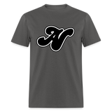 Alota Note$ Black Lettermark Unisex Classic T-Shirt - charcoal