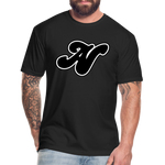 Alota Note$ Black Lettermark x Icon/Wordmark Men's T-Shirt - black