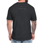 Alota Note$ Black Lettermark x Icon/Wordmark Men's T-Shirt - heather black