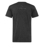 Alota Note$ Black Lettermark x Icon/Wordmark Men's T-Shirt - heather black