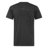 Alota Note$ Black Lettermark x Icon/Wordmark Men's T-Shirt - heather black