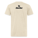 Alota Note$ Black Lettermark x Icon/Wordmark Men's T-Shirt - heather cream