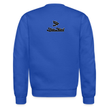 Alota Note$ Lettermark + Icon/Wordmark Unisex Crewneck Sweatshirt - royal blue