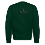 Alota Note$ Lettermark + Icon/Wordmark Unisex Crewneck Sweatshirt - forest green