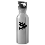 Alota Note$ Garmentry Silver Water Bottle - silver