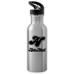 Alota Note$ Garmentry Silver Water Bottle - silver