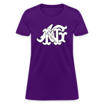 Alota Note$ Garmentry Monogram Women's T-Shirt - purple