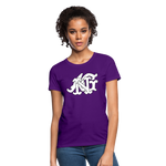 Alota Note$ Garmentry Monogram Women's T-Shirt - purple