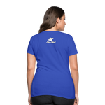 Alota Note$ Garmentry Monogram Women's T-Shirt - royal blue