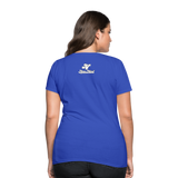 Alota Note$ Garmentry Monogram Women's T-Shirt - royal blue