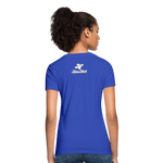 Alota Note$ Garmentry Monogram Women's T-Shirt - royal blue