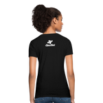 Alota Note$ Garmentry Monogram Women's T-Shirt - black