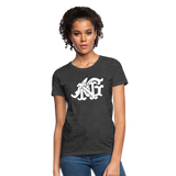 Alota Note$ Garmentry Monogram Women's T-Shirt - heather black