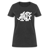 Alota Note$ Garmentry Monogram Women's T-Shirt - heather black