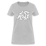 Alota Note$ Garmentry Monogram Women's T-Shirt - heather gray