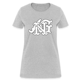 Alota Note$ Garmentry Monogram Women's T-Shirt - heather gray