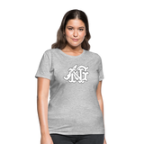 Alota Note$ Garmentry Monogram Women's T-Shirt - heather gray