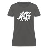 Alota Note$ Garmentry Monogram Women's T-Shirt - charcoal