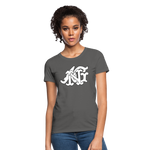 Alota Note$ Garmentry Monogram Women's T-Shirt - charcoal