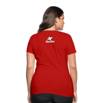 Alota Note$ Garmentry Monogram Women's T-Shirt - red