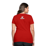 Alota Note$ Garmentry Monogram Women's T-Shirt - red