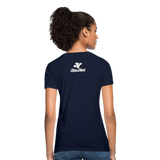 Alota Note$ Garmentry Monogram Women's T-Shirt - navy