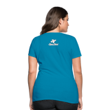 Alota Note$ Garmentry Monogram Women's T-Shirt - turquoise