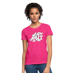 Alota Note$ Garmentry Monogram Women's T-Shirt - fuchsia